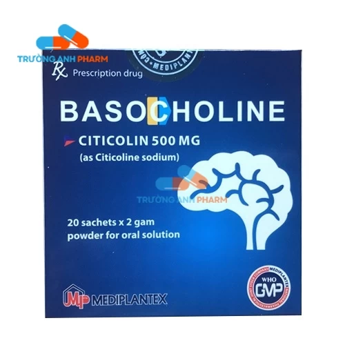 Thuốc Basocholine 500Mg - Hộp 30 gói