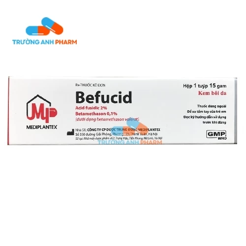 Thuốc Befucid - Hộp 1 tuýp x15 gam