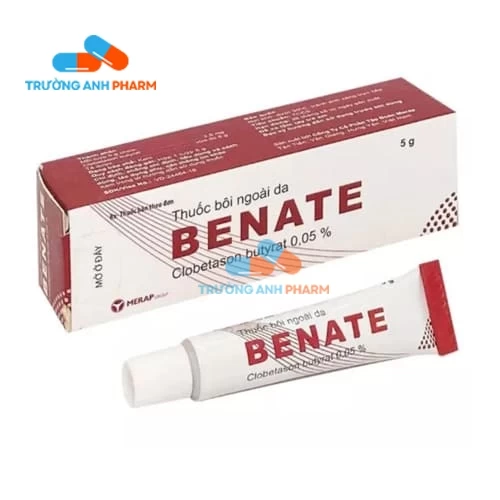 Benate - Thuốc điều trị chàm (eczema) và viêm da (10 hộp)