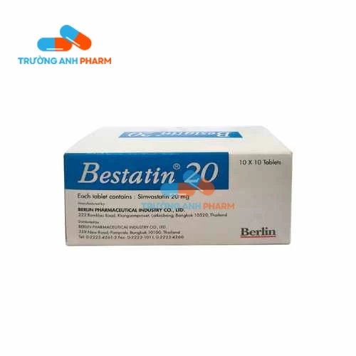 Bestatin 20 Berlin - Thuốc điều trị tăng Cholesterol máu