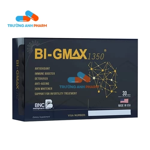 Thuốc Bi-Gmax 1350 - Hộp 2 vỉ mỗi vỉ 15 viên