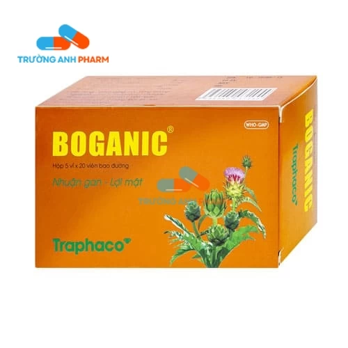 Boganic (viên bao đường) - Thuốc phòng và điều trị suy giảm chức năng gan