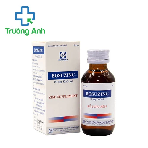 Bosuzinc 70mg Bepharco (30ml) - Hỗ trợ điều trị thiếu kẽm