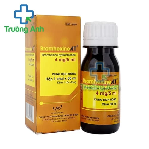 Bromhexine A.T (chai 60ml) - Thuốc làm loãng đờm