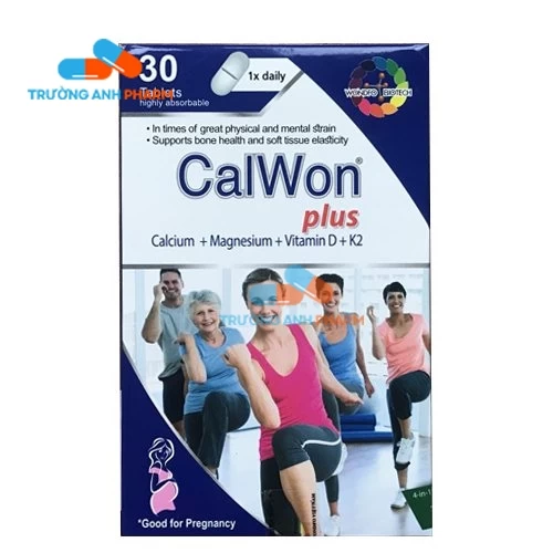 Thực Phẩm Bảo Vệ Sức Khỏe Calwon Plus - Hộp 30 viên