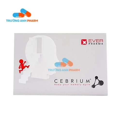 Thực Phẩm Bảo Vệ Sức Khoẻ Cebrium Ever Pharma - Hộp 3 vỉ x 10 viên.