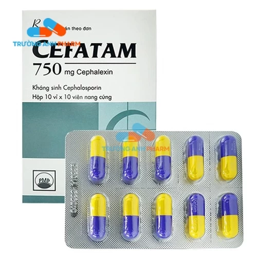 Cefatam 750 Pymepharco - Thuốc điều trị nhiễm khuẩn