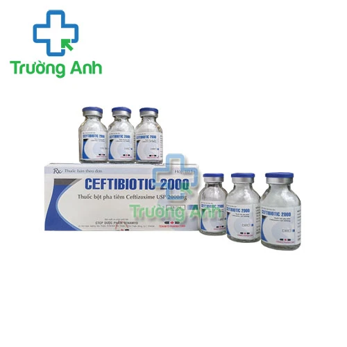 Ceftibiotic 2000 - Thuốc tiêm điều trị nhiễm khuẩn của Tenamyd