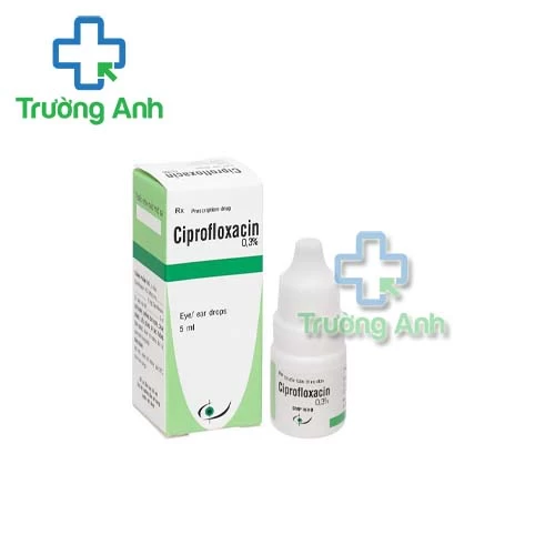Ciprofloxacin 0,3% 5ml Bidiphar - Thuốc điều trị viêm kết mạc