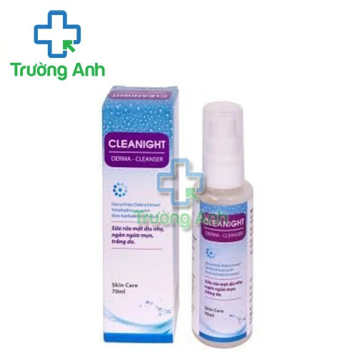 Cleanight Derma - Sữa rửa mặt dịu nhẹ, giảm mụn, làm sáng da