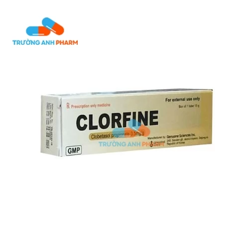 Clorfine 15g - Thuốc điều trị viêm da, vảy nến, bệnh ngoài da hiệu quả