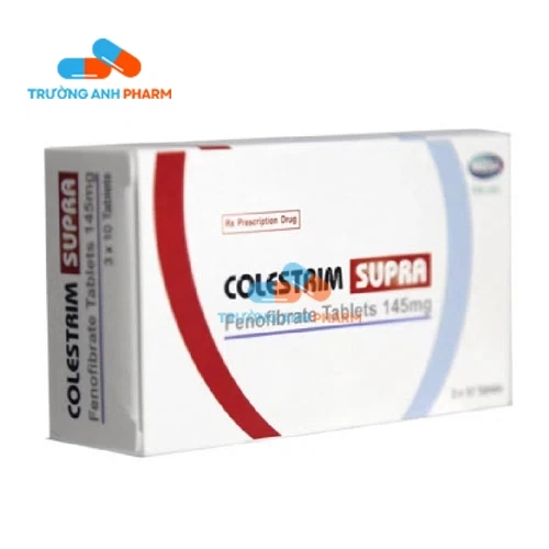 Thuốc Colestrim Supra 145Mg - Hộp 3 vỉ x 10 viên