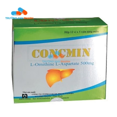 Thuốc Concmin 500Mg - Hộp 12 vỉ x 5 viên