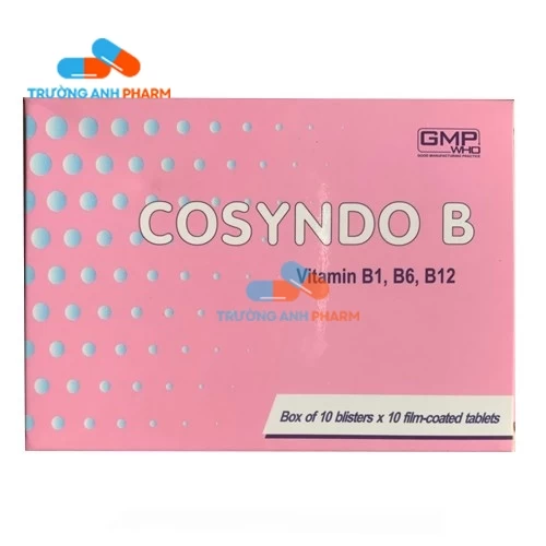 Cosyndo B Armephaco - Viên uống bổ sung vitamin B, B1 cho cơ thể