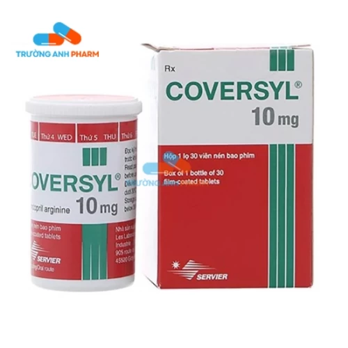 Thuốc Coversyl 10Mg -  Hộp 1 lọ 30 viên