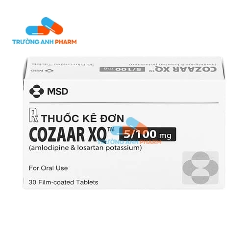 Thuốc Cozaar Xq 5/100Mg -  Hộp 3 vỉ x 10 viên