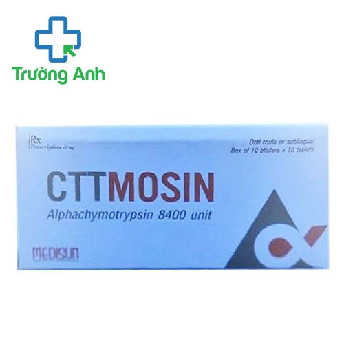 CTTmosin Medisun 8400IU - Thuốc điều trị phù nề hiệu quả