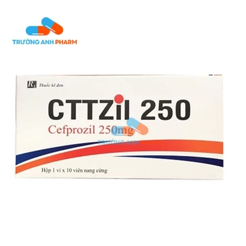 Thuốc Cttzil 250 Mg - Hộp 1 vỉ x 10 viên