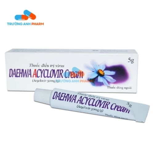 Daehwa Acyclovir Cream - Thuốc điều trị nhiễm Herpes simplex