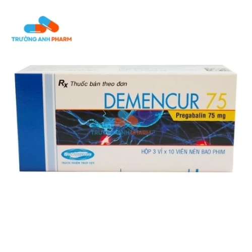 Thuốc Demencur 75Mg - Hộp 3 vỉ x 10 viên