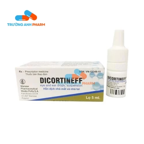 Thuốc Dicortineff -   Hộp 1 lọ 5ml