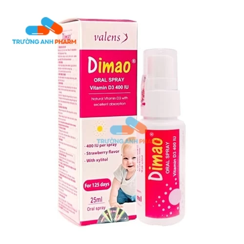 Thực Phẩm Bảo Vệ Sức Khỏe Dimao Oral Spray -  Hộp 1 lọ 25ml