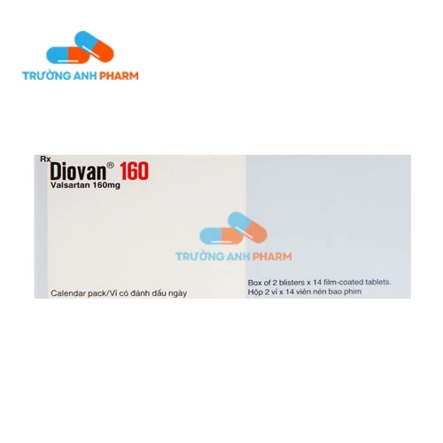 Thuốc Diovan 160Mg - Hộp 2 vỉ x 14 viên