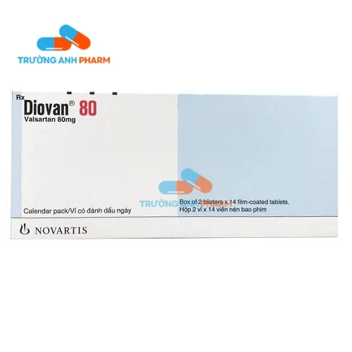 Thuốc Diovan 80 Mg - Hộp 2 vỉ x 14 viên