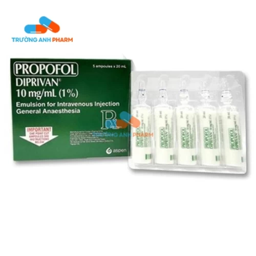 Thuốc Diprivan -  Hộp 5 ống 20ml