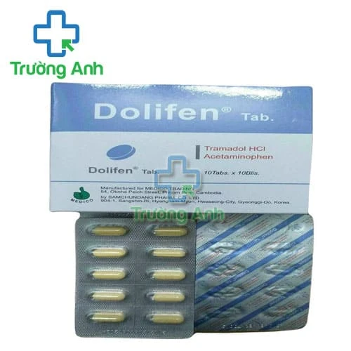 Dolifen Tab - Thuốc giảm đau từ trung bình đến nặng Hàn Quốc 