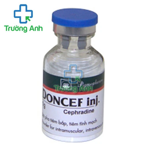 Doncef inj 1g Pymepharco - Thuốc điều trị nhiễm khuẩn hiệu quả 