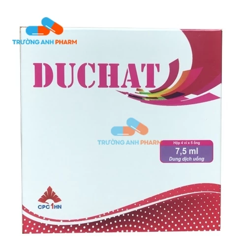 Thuốc Duchat - Hộp 20 ống nhựa