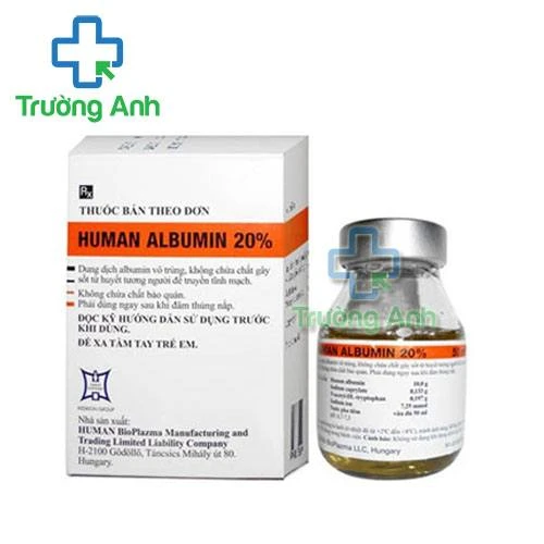 Dung Dịch Truyền Human Albumin 20% - Teva Pharma Works Co., Ltd 