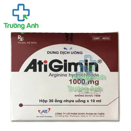 Dung Dịch Uống Atigimin 1000Mg - Hộp 30 ống