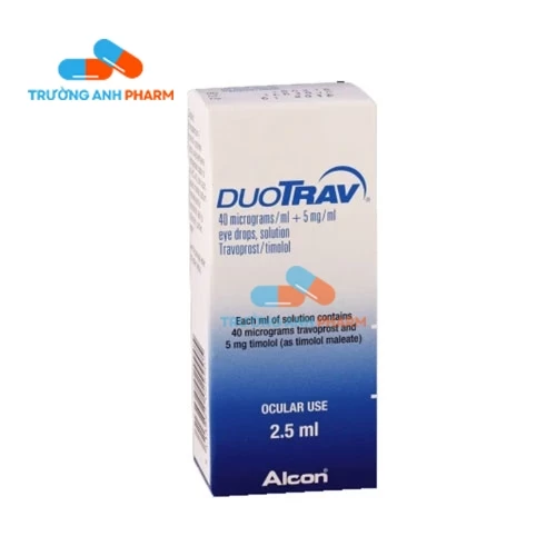 Thuốc Nhỏ Mắt Duotrav 2.5Ml - Hộp 1 lọ 2,5ml