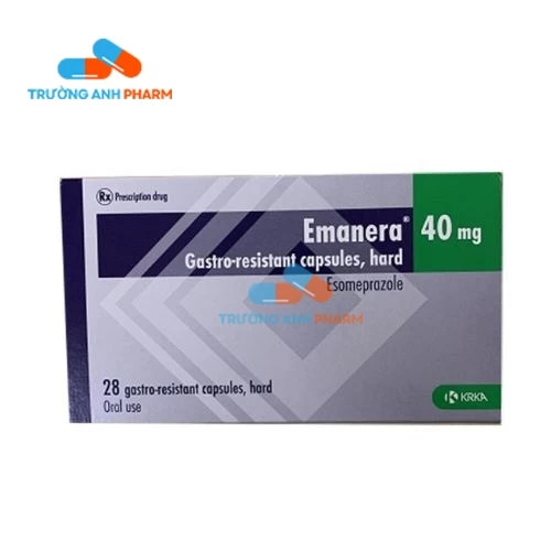 Thuốc Emanera 40Mg - Hộp 4 vỉ x 7 viên