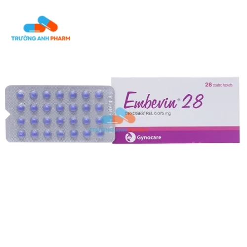 Embevin 28 Recalcine - Thuốc tránh thai rất hiệu quả