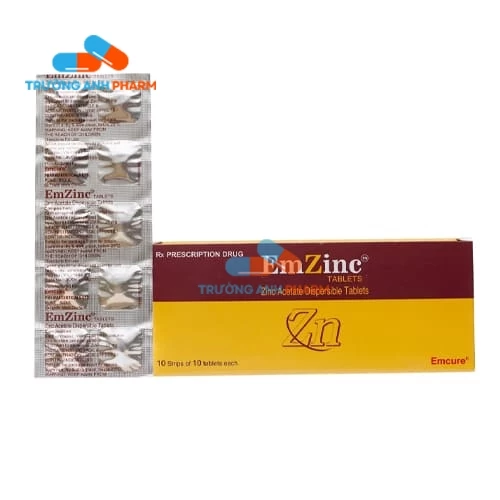 Thuốc Emzinc 20Mg - Emcure Pharmaceuticals LTD 