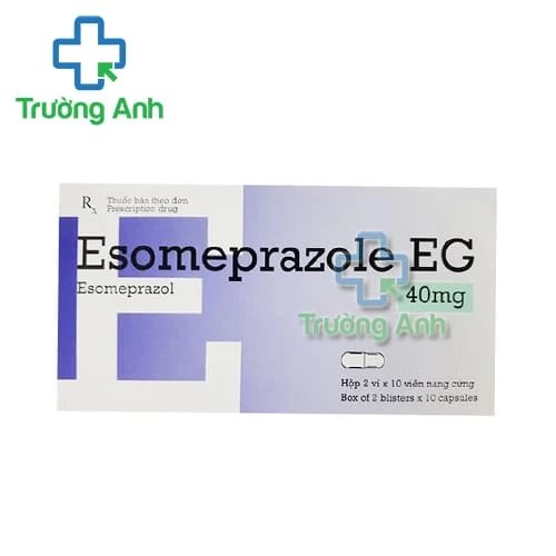 Esomeprazole EG 40mg Pymepharco - Thuốc phòng và điều trị loét dạ dày-tá tràng