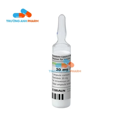 Etomidate 20mg B.Braun - Thuốc gây mê hiệu quả của Đức