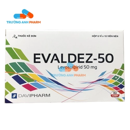 Thuốc Evaldez 50Mg - Hộp 6 vỉ x 10 viên nén