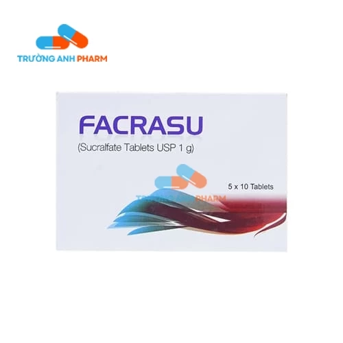 Facrasu 1g Aurobindo - Thuốc điều trị viêm loét dạ dày, tá tràng