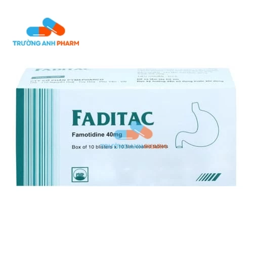 Faditac 40mg Pymepharco (viên) - Thuốc điều trị loét dạ dày