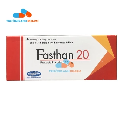 Thuốc Fasthan 20Mg - Hộp 3 vỉ x 10 viên