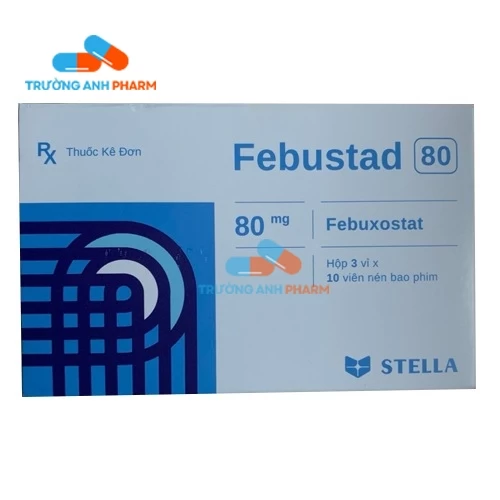 Thuốc Febustad 80Mg - Hộp 3 vỉ x 10 viên