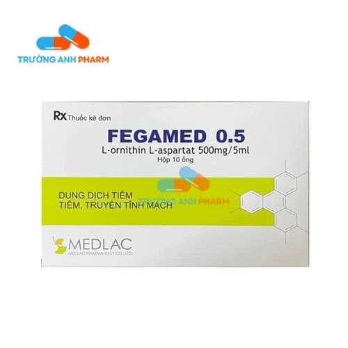 Fegamed 0,5 Medlac - Thuốc điều trị các bệnh lí về gan hiệu quả 