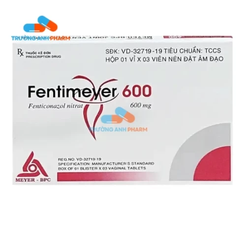 Thuốc Fentimeyer 600Mg - Hộp 1 vỉ xé x 3 viên