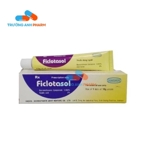 Thuốc Ficlotasol 10G - Hộp 1 tuyp 10g (10 hộp)