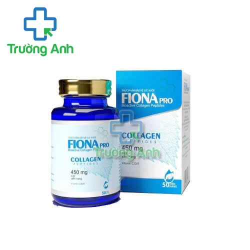 Fiona Pro Bioactive Collagen Peptides - Sản phẩm bổ sung collagen giúp căng sáng da