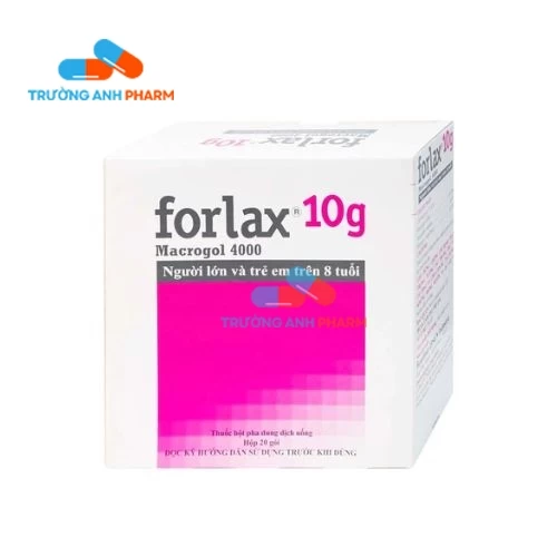 Thuốc Forlax 10G - Hộp 20 gói